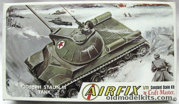 Airfix 1/76 Stalin Tank - Craftmaster Issue, M2-50 plastic model kit